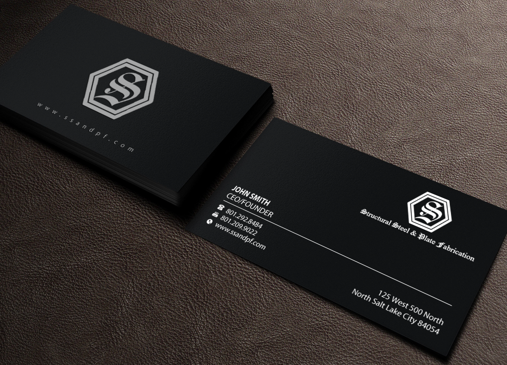 Visitenkarten-Design von Brand aid für Structural Steel & Plate Fabrication | Design #15506334