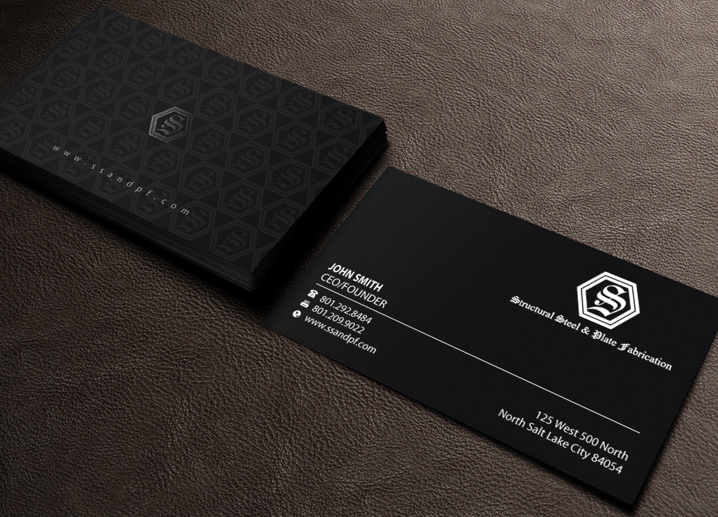Visitenkarten-Design von Brand aid für Structural Steel & Plate Fabrication | Design #15506337