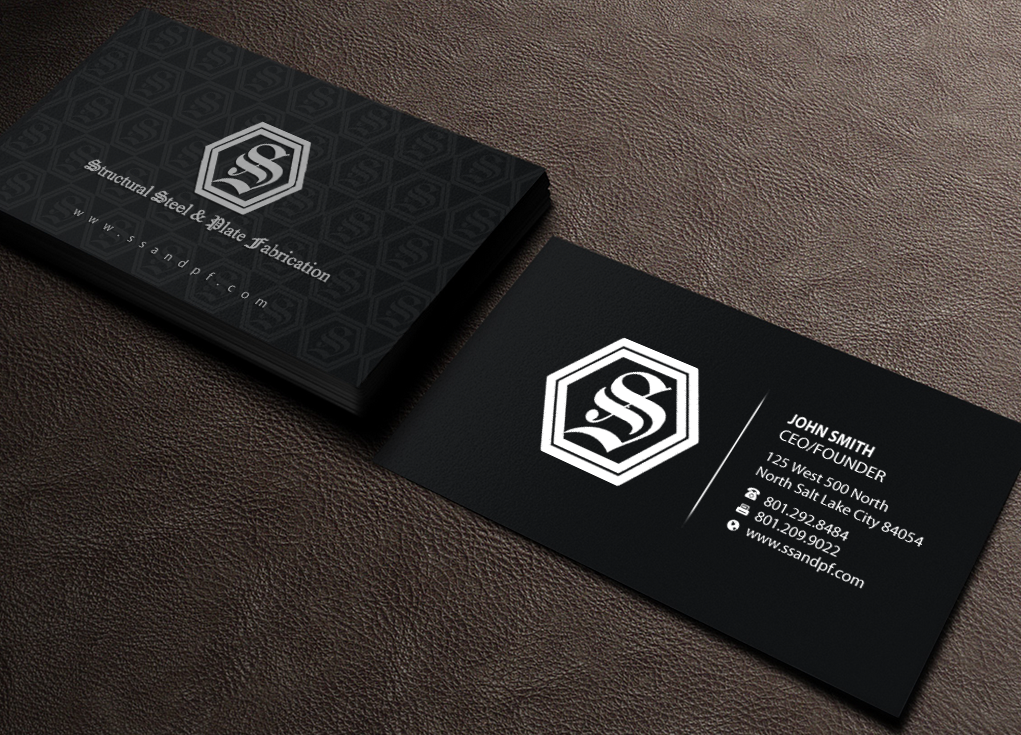 Visitenkarten-Design von Brand aid für Structural Steel & Plate Fabrication | Design #15506340