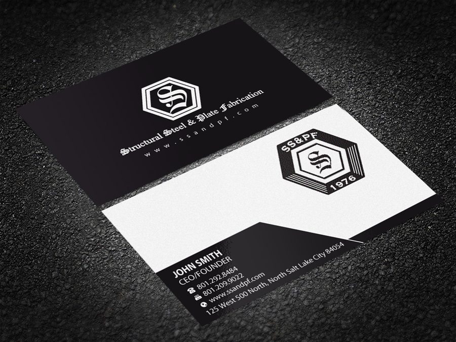 Visitenkarten-Design von Brand aid für Structural Steel & Plate Fabrication | Design #15506704