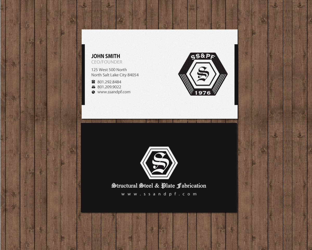 Visitenkarten-Design von Brand aid für Structural Steel & Plate Fabrication | Design #15506709