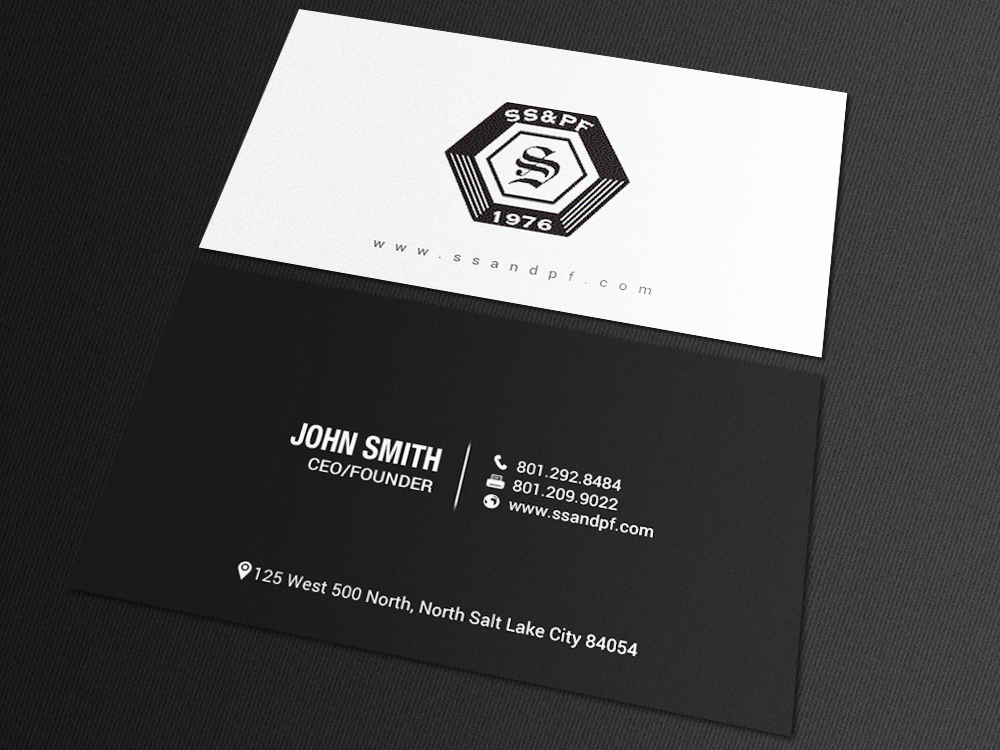 Design de Carte de Visite par chandrayaan.creative pour Structural Steel & Plate Fabrication | Design #15506745