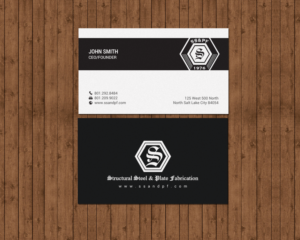 Business Card Design by chandrayaan.creative for Structural Steel & Plate Fabrication | Design: #15506836