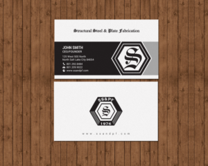 Business Card Design by chandrayaan.creative for Structural Steel & Plate Fabrication | Design: #15506841