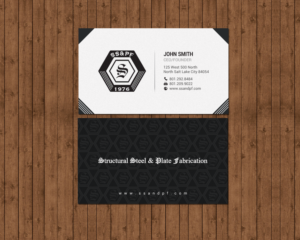 Business Card Design by chandrayaan.creative for Structural Steel & Plate Fabrication | Design: #15508046