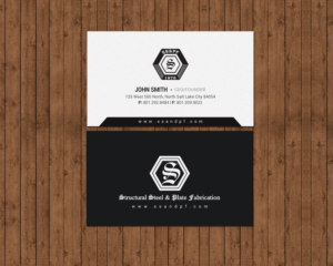 Business Card Design by chandrayaan.creative for Structural Steel & Plate Fabrication | Design: #15508047