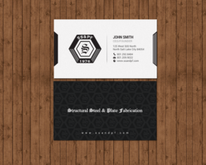 Business Card Design by chandrayaan.creative for Structural Steel & Plate Fabrication | Design: #15508048