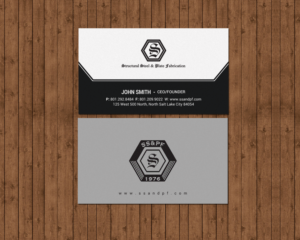 Business Card Design by chandrayaan.creative for Structural Steel & Plate Fabrication | Design: #15508082