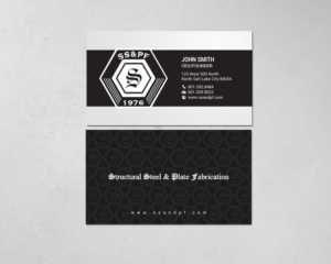 Business Card Design by chandrayaan.creative for Structural Steel & Plate Fabrication | Design: #15587685