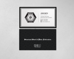 Business Card Design by chandrayaan.creative for Structural Steel & Plate Fabrication | Design: #15588014