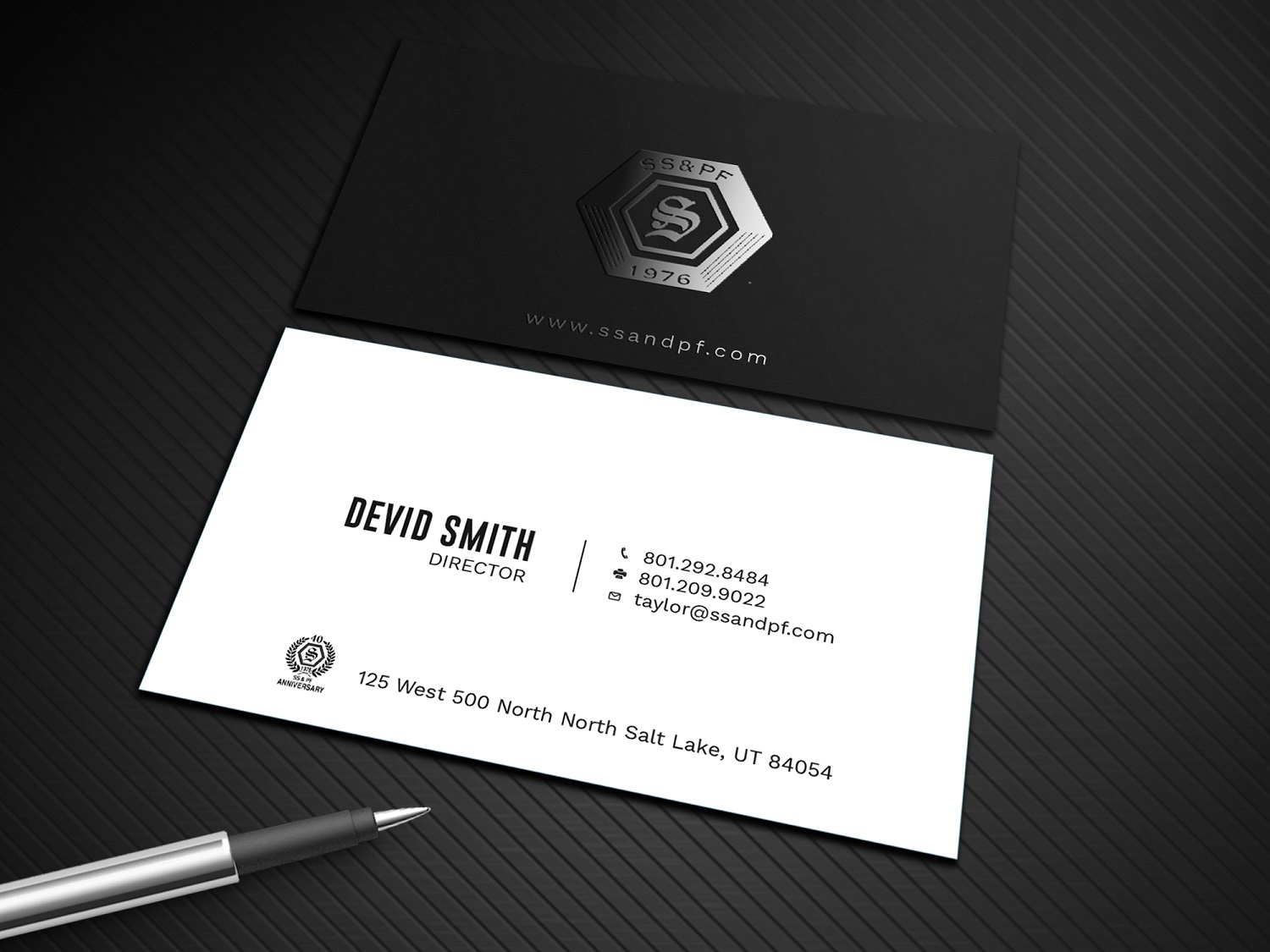 Business Card Design by Graphic Flame for Structural Steel & Plate Fabrication | Design #15504070