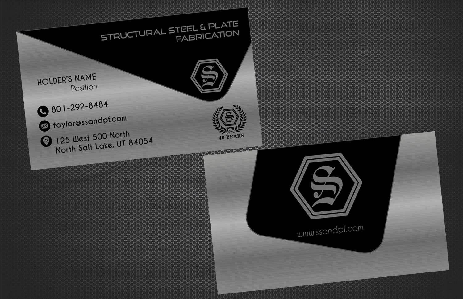 Business Card Design by designfycentral for Structural Steel & Plate Fabrication | Design #15509514