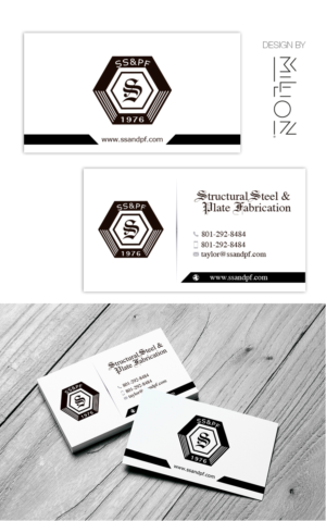 Business Card Design by Million-Mexico for Structural Steel & Plate Fabrication | Design: #15568617