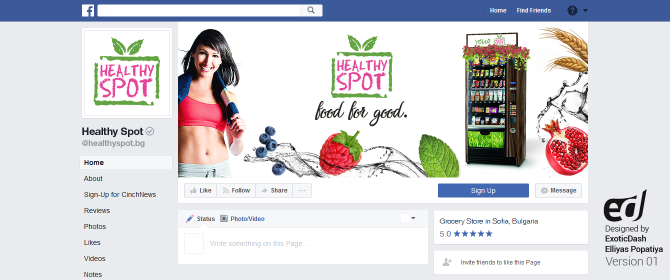 Facebook-Design von ExoticDash für dieses Projekt | Design #15566520
