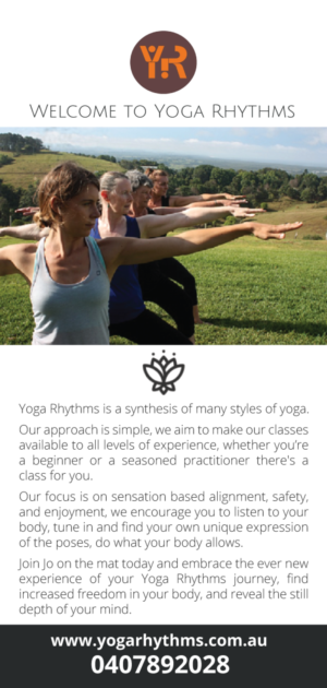 Flyer-Design von Sergio Coelho für Yoga Rhythms | Design: #15505790