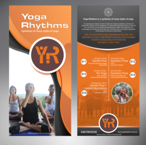 Flyer-Design von designgreen für Yoga Rhythms | Design: #15517114