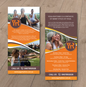 Flyer Design by alex989 for Yoga Rhythms | Design: #15508208