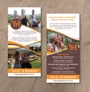 Flyer Design by alex989 for Yoga Rhythms | Design: #15515076