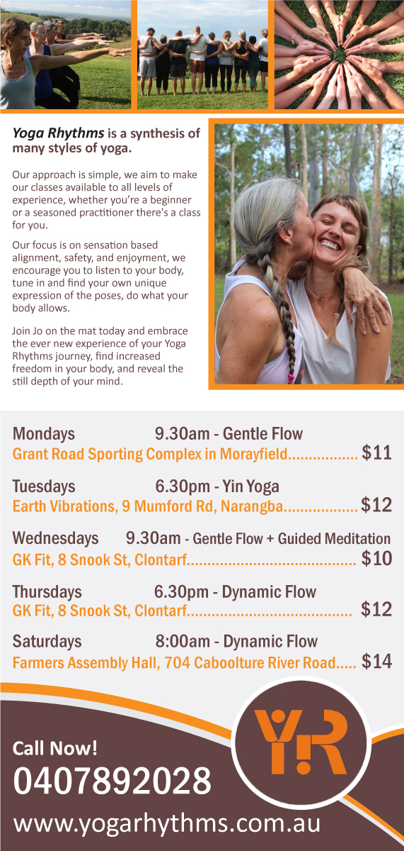 Flyer Design by Parul for Yoga Rhythms | Design #15514149