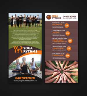 Flyer-Design von Gfx.26™ für Yoga Rhythms | Design: #15513843