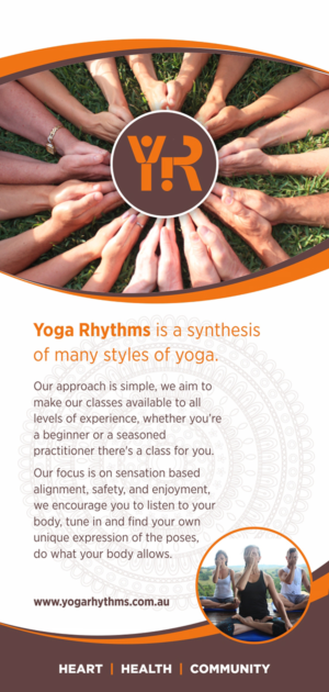 Flyer Design by D Creative for Yoga Rhythms | Design: #15509245