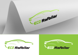 Diseño de Logo por Jay Erandi para ECO Rafbílar | Diseño #15567572