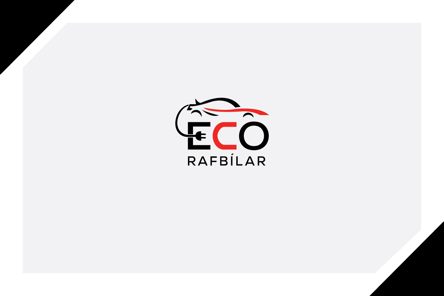 Logo-Design von HAS für ECO Rafbílar | Design #15534345