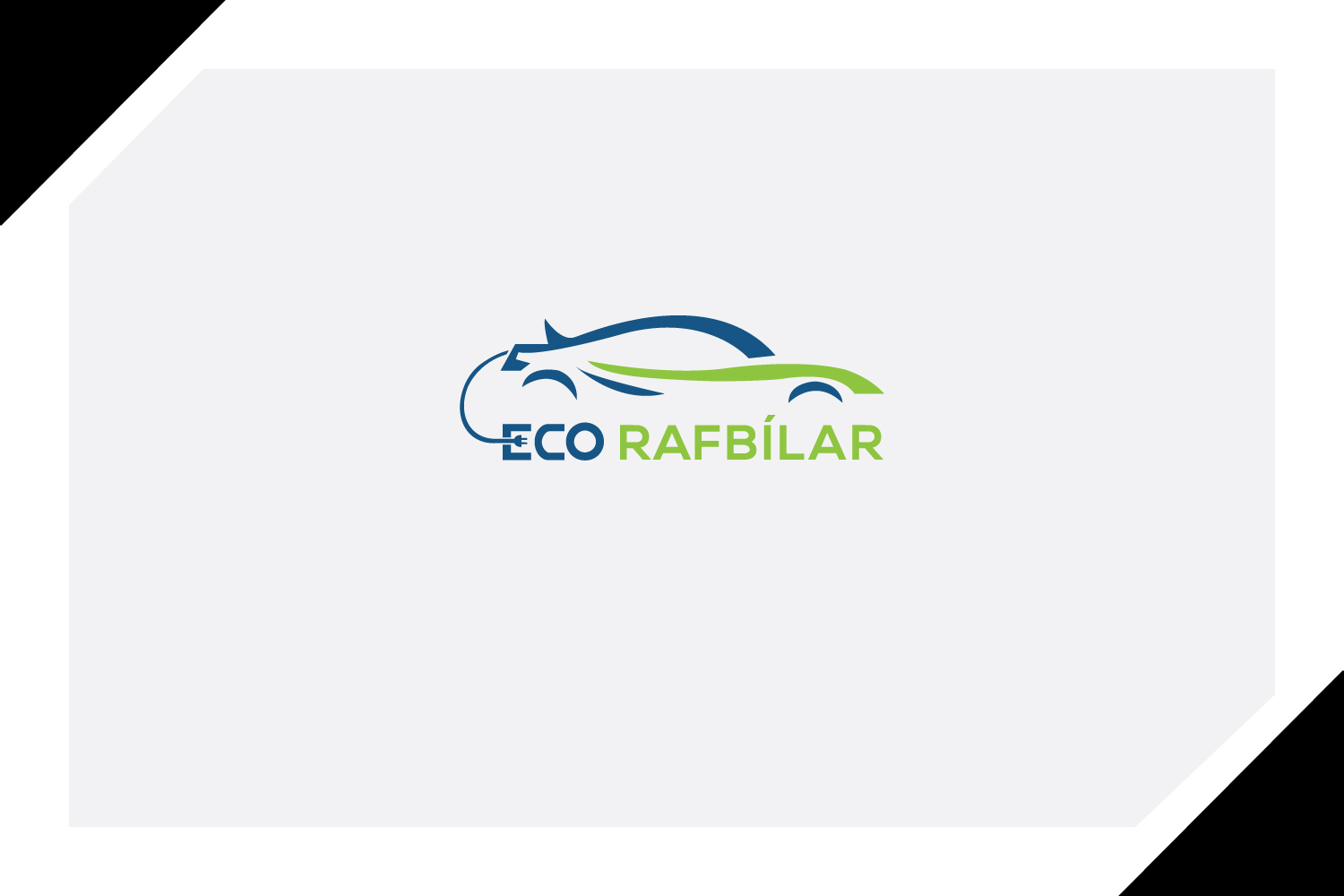 Logo Design by HAS for ECO Rafbílar | Design #15534353