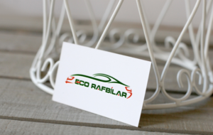 Logo Design by rocklee for ECO Rafbílar | Design: #15558218