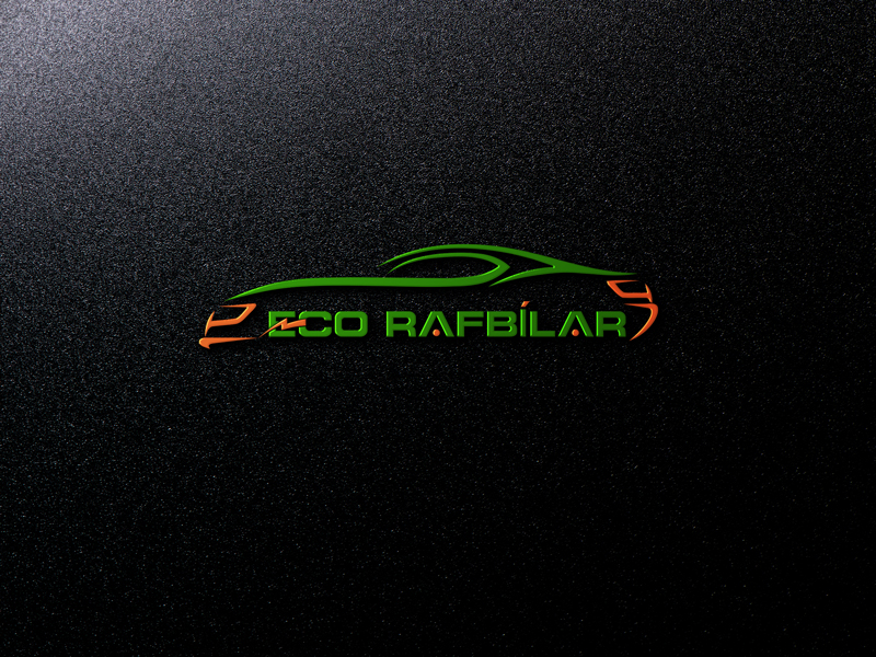 Logo Design by rocklee for ECO Rafbílar | Design #15558219