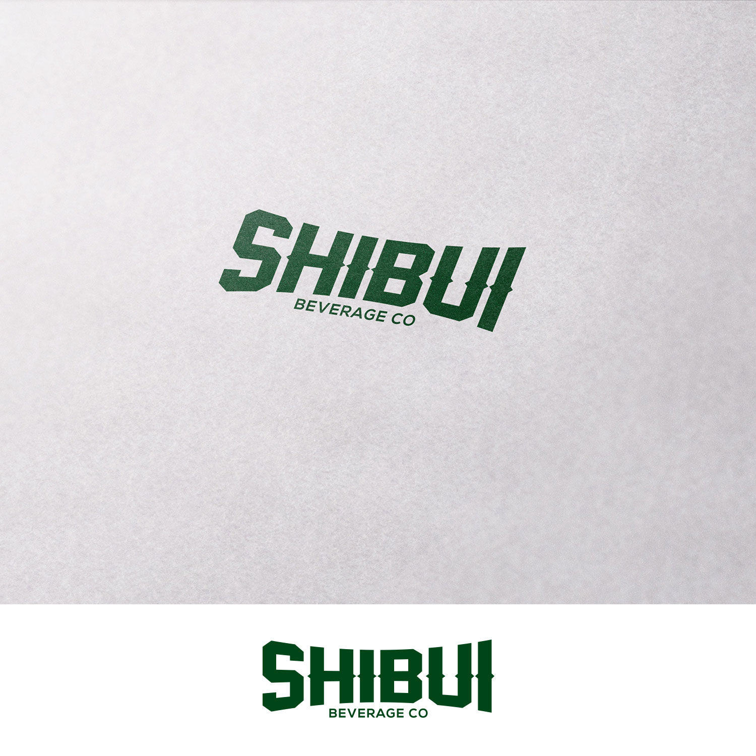 Logo Design by DesignDUO for Shibui Beverage Co | Design #15577513