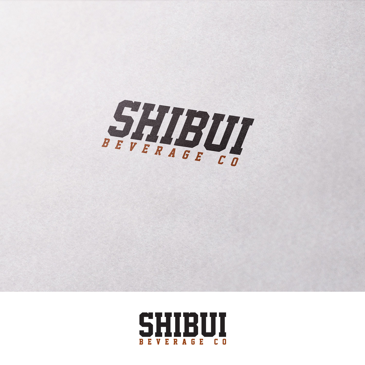 Logo Design by DesignDUO for Shibui Beverage Co | Design #15577535