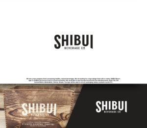 Logo Design by GBDESIGN for Shibui Beverage Co | Design: #15573454
