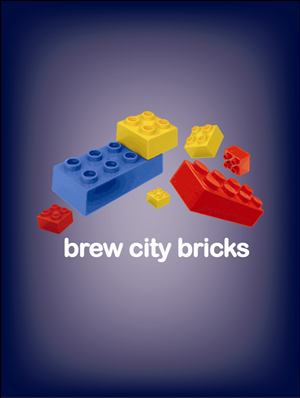 Logo Design by Little Green Door Studio for Brew City Bricks | Design: #595490