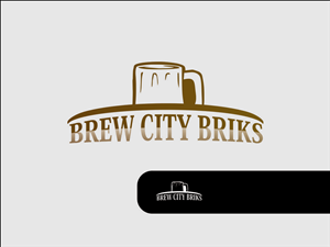 Logo Design by sapiko for Brew City Bricks | Design: #584633