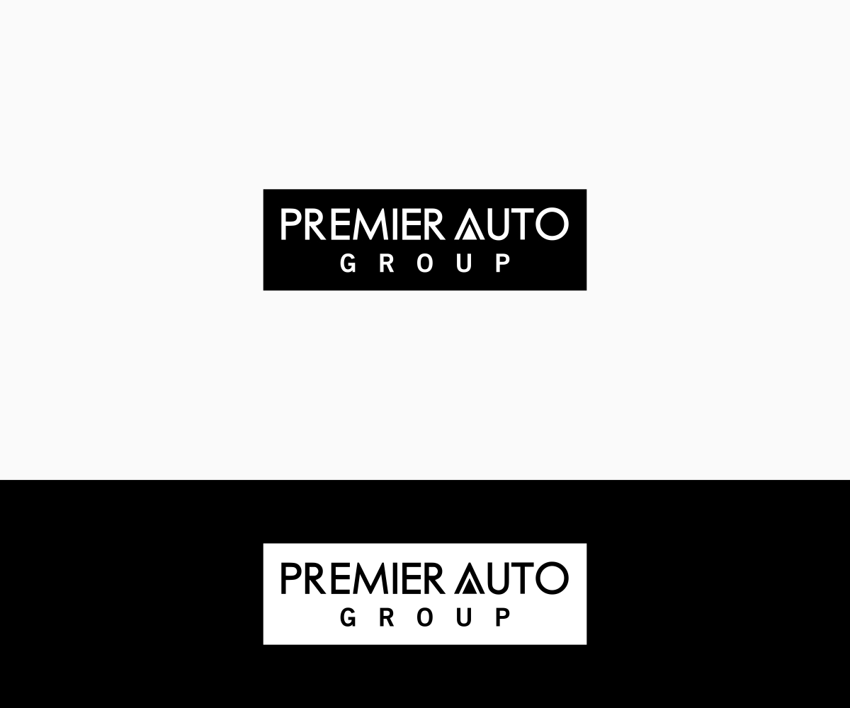 Conservative, Upmarket, Used Car Logo Design for Premier Auto Group by