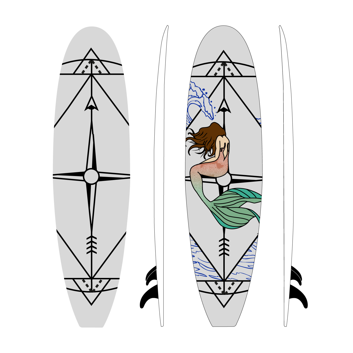 Graphic Design by Tamy Fruhman for Ben Buckler Boards Pty Ltd | Design #15616422