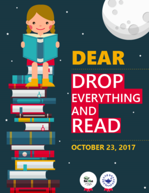 Drop Everything And Read- DEAR poster | Diseño de Póster por Carla T.