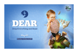 Drop Everything And Read- DEAR poster | Diseño de Póster por D Creative