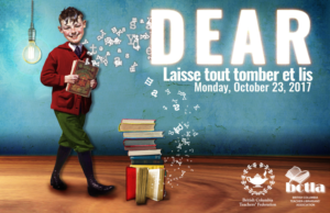 Drop Everything And Read- DEAR poster | Diseño de Póster por Marta van Eck