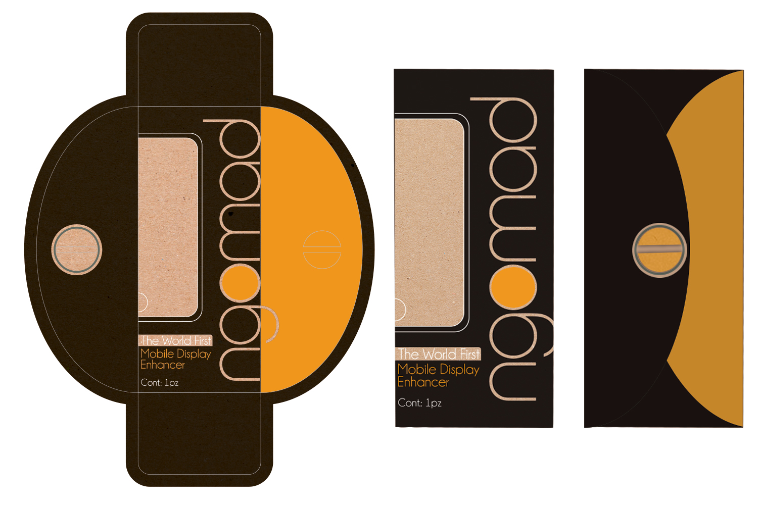 Packaging Design by rubio0383 for Ngomad, Inc. | Design #15559036