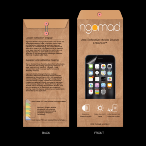 Verpackungs-Design von insert name here für Ngomad, Inc. | Design: #15547653