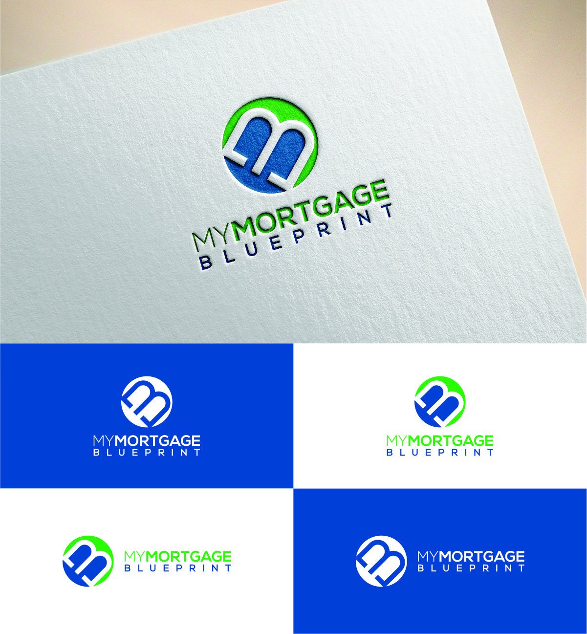 Diseño de Logo por MKR para My Mortgage Blueprint  | Diseño #15554591