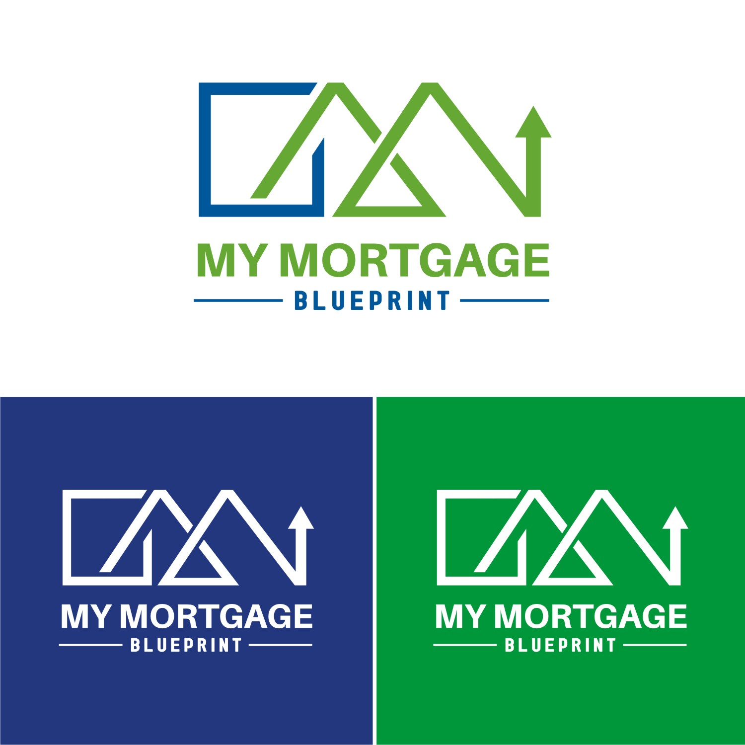 Logo Design by Ahsa_Design for My Mortgage Blueprint  | Design #15548301