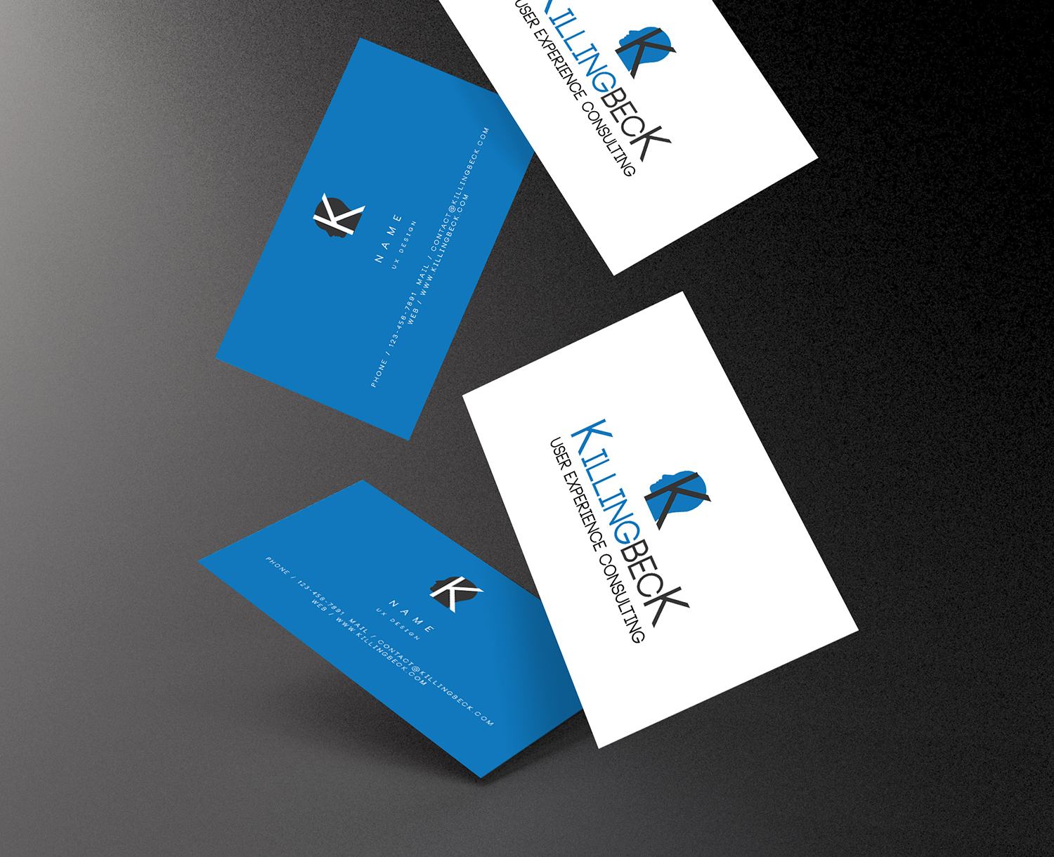 Logo and Business Card Design by Cintia Vaz Cavalcanti de Albuquerque 2 for Killingbeck | Design #15675332
