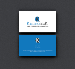 Diseño de Logo y Tarjeta de Presentación por Cintia Vaz Cavalcanti de Albuquerque 2 para Killingbeck | Diseño: #15675333