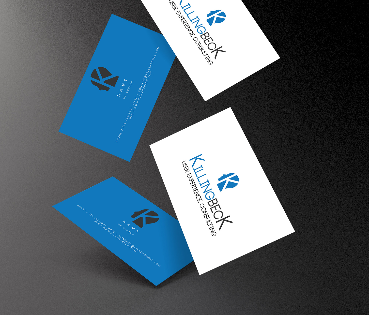 Logo and Business Card Design by Cintia Vaz Cavalcanti de Albuquerque 2 for Killingbeck | Design #15675367