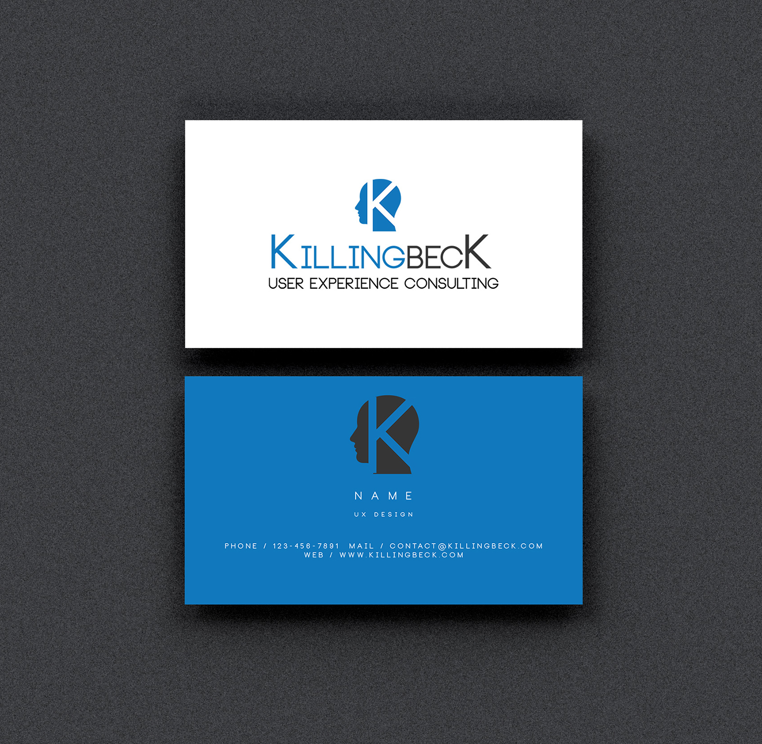 Logo and Business Card Design by Cintia Vaz Cavalcanti de Albuquerque 2 for Killingbeck | Design #15675368