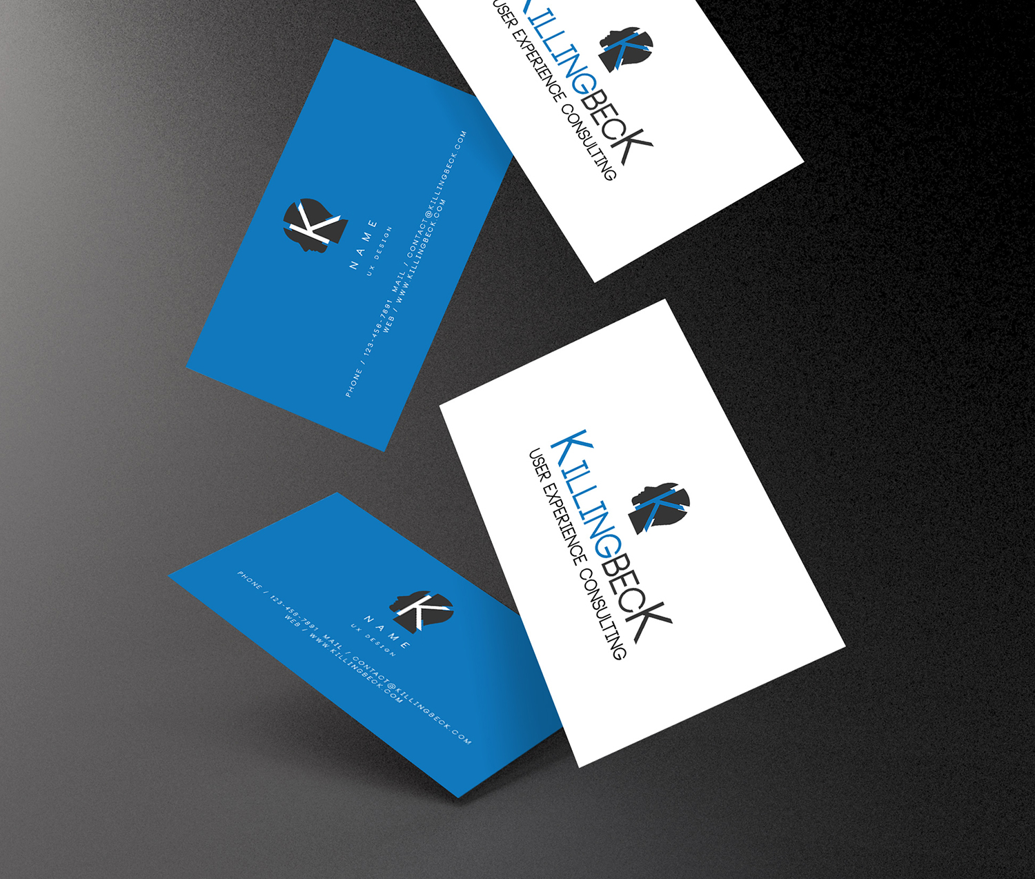 Logo and Business Card Design by Cintia Vaz Cavalcanti de Albuquerque 2 for Killingbeck | Design #15675424