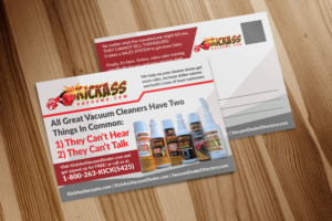 Diseño de Flyer por Deziners Zone para KickAssVacuums.com | Diseño: #15518892